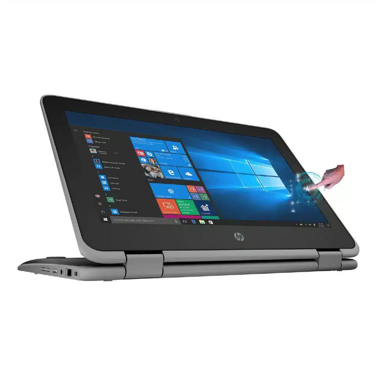 Hp Probook 11 X360 Intel Celeron 4GB RAM 128GB SSD 11.6′ Touchscreen Display